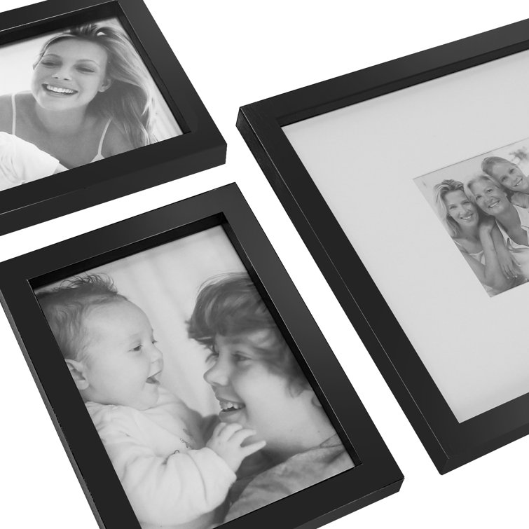 Family Collage Photo Frame 6 Photos [Black]