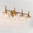 Jonesboro 4 - Light Dimmable Seeded/ Bubble Bathroom Vanity Light