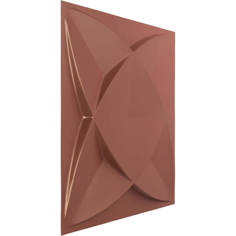 Panneau mural 3D décoratif Speedwell EnduraWall, Rose champagne métallique nacré universel