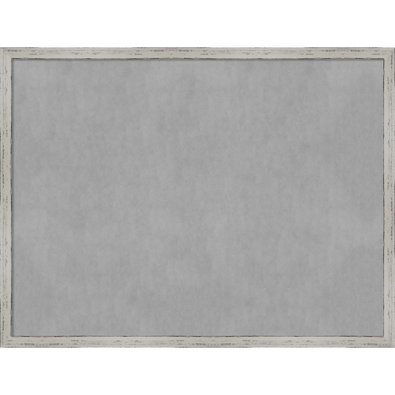 Tableau magnétique magnétique en métal, 19" H x 25" W x 1" D