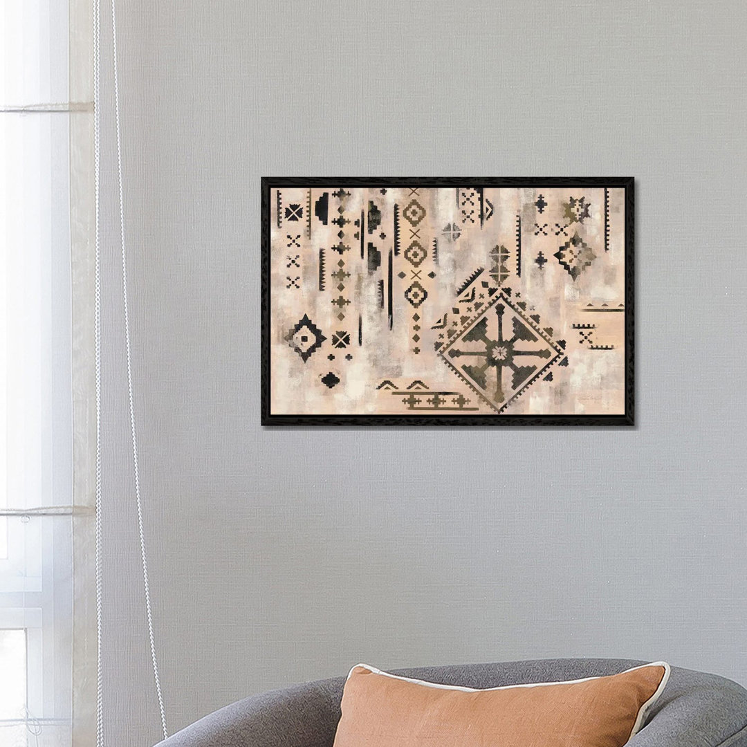 Scandanavian Mood I Neutral Black von Silvia Vassileva - Gallery-Wrapped Canvas Giclée