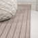 Amnon High-Low Minimalist Angle Geometric Light Taupe Indoor/Outdoor Rug