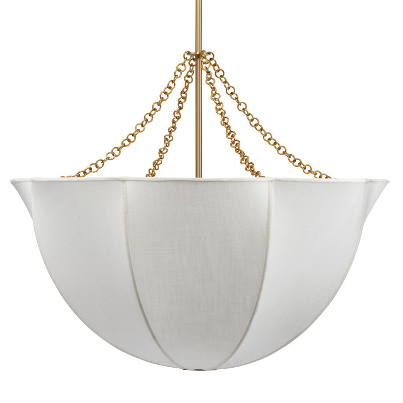 Aire 4 - Light Chandelier, Off-White