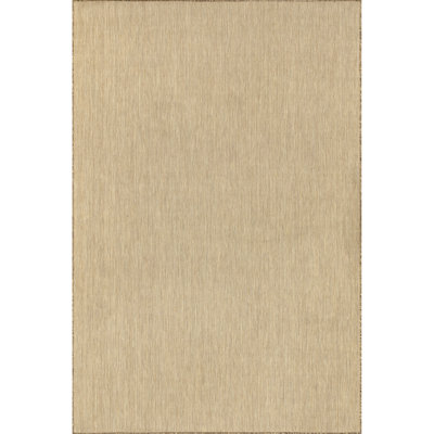 Nakia Solid Indoor/Outdoor Area Rug for Living Room Patio Deck Front Porch Kitchen