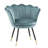 Willington Velvet Barrel Chair-1814598517