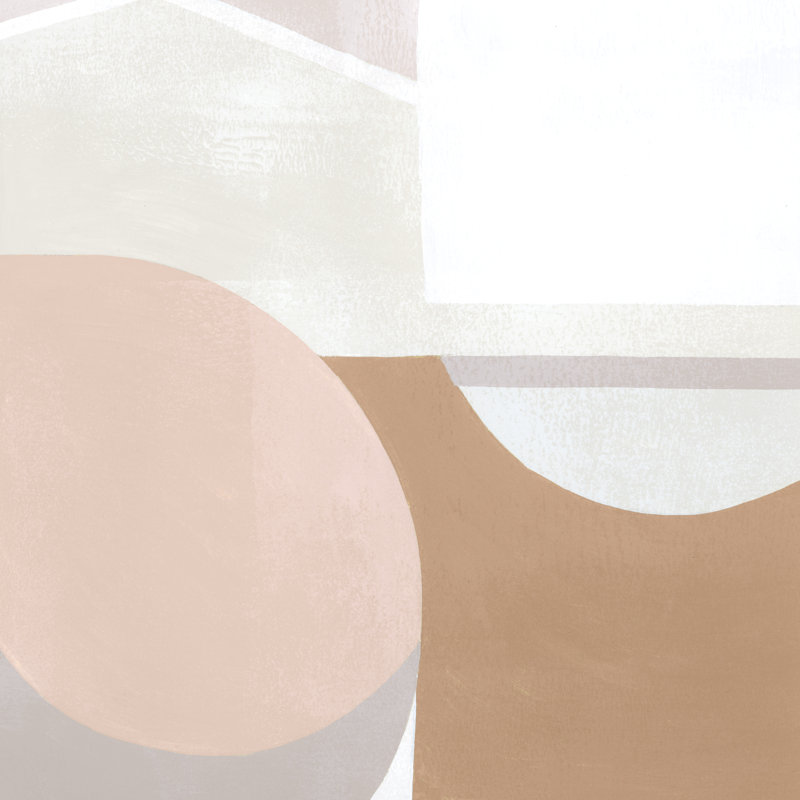 Pastel Eclipse II by Grace Popp - Wrapped Canvas Painting, 76cm H x 76cm W