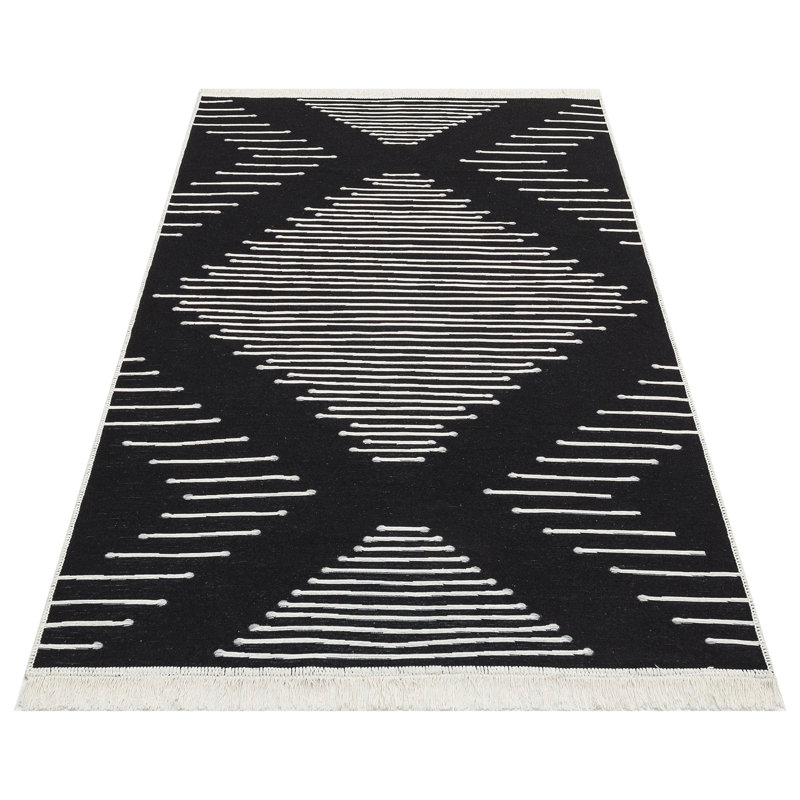Arya Flatweave Area Rug, Runner 80 x 300cm