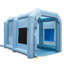 Cabine de peinture gonflable, cabine de pulvérisation gonflable 13 x 10 x 9 pi, tente de cabine de soufflage haute puissance de 950 W, système de filtre à air de tente de peinture de voiture pour station de garage