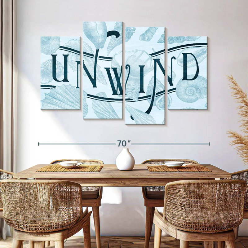 Kema Unwind Shells, 42" H x 68" W