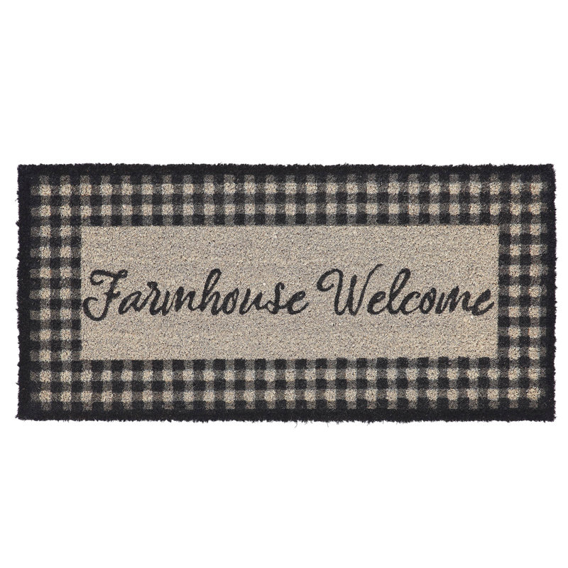 Jelmar Non-Slip Indoor/ Outdoor Doormat, 16" W x 24" L