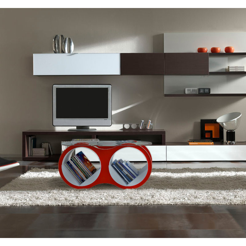 Table basse Bolla Pop, Rouge