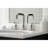 Kingston Brass Whitaker Two-Handle 3-Hole Deck Mount Widespread Bathroom Faucet with Push Pop-Up Drain-52368784