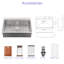 Évier de cuisine encastrable 33 po - 33 po x 22 po x 10 po d'évier de cuisine encastré à simple cuve en acier inoxydable calibre 16