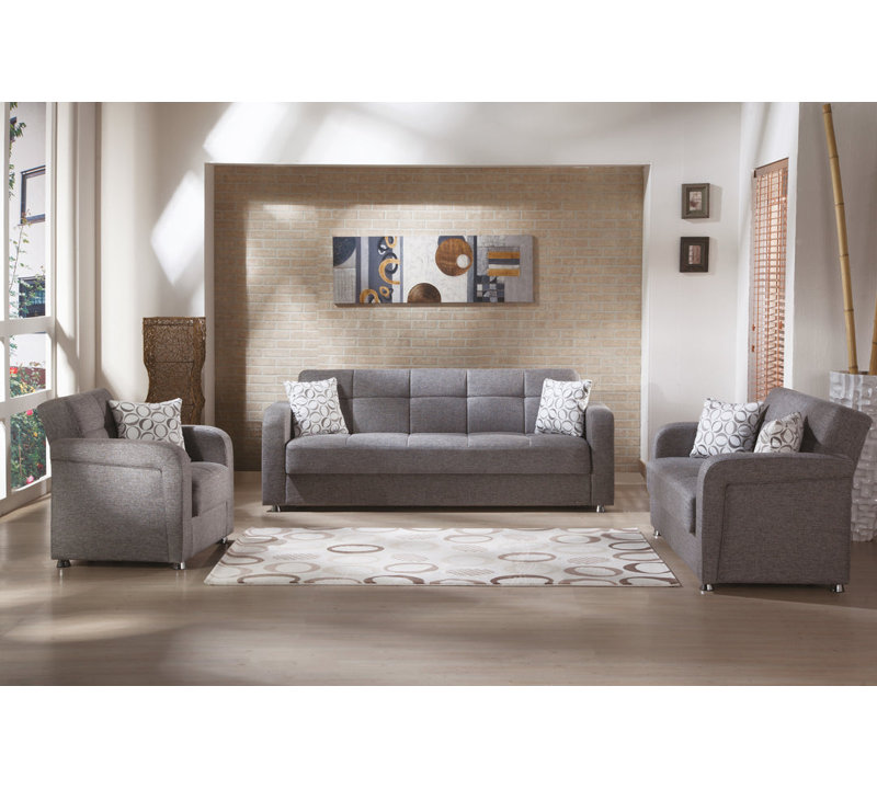 Causeuse Ladislado 32 po, Gris