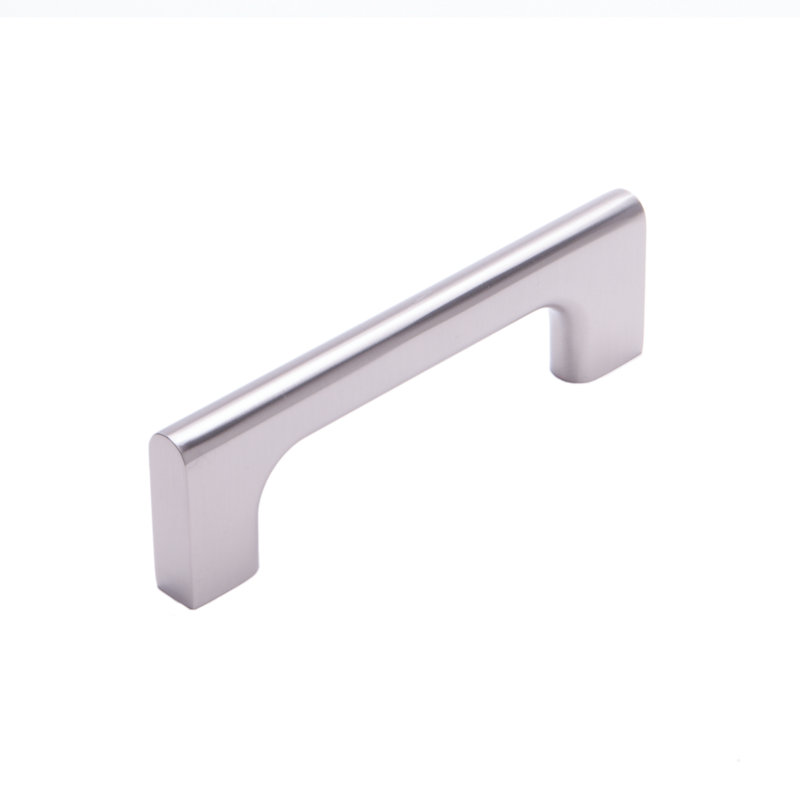 Hampton 5" Center to Center Bar Pull, Satin Nickel (Pewter), 3 3/4"