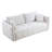 Vicente 85'' Modern Fabric Upholstered 3-Seater Sofa-272818203