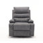 Fauteuil inclinable électrique en cuir