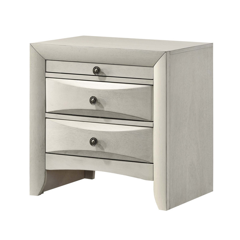 Table de chevet avec tiroirs de rangement 1Pc