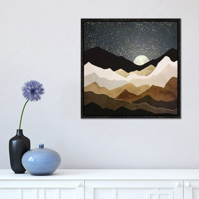 Golden Stars - Print on Canvas