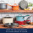 Rachael Ray Cook + Create Aluminum Nonstick Cookware Set, 11-Piece-70941065