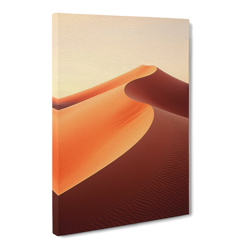 Desert Abstract No.2 - Wrapped Canvas, 76cm H x 50cm W x 3cm D