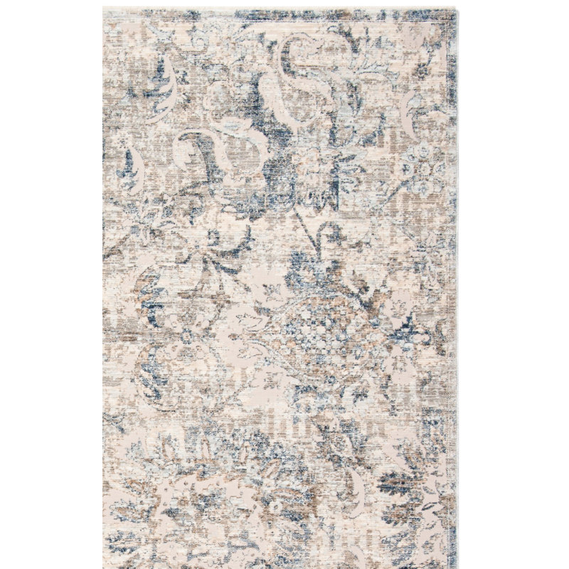 Gutierrez 600 Performance Floral Rug, Rectangle 2'6" x 4'