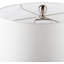 Lampe de table blanche 25 po Baryram