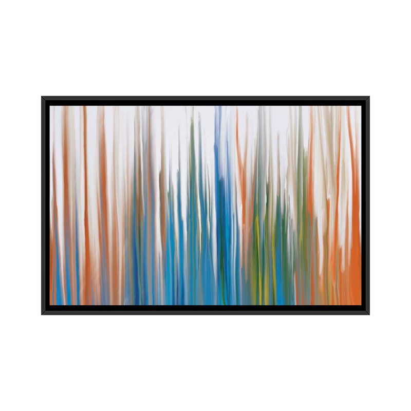 «Transparent Beauty», reproduction d'art sur toile tendue, H 18 po x l 26 po x P 1,5 po, Toile avec cadre noir, Pas de tapis