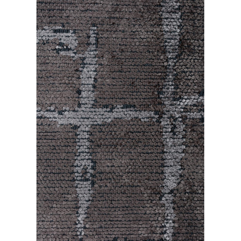 Modern Loose Abstract Stripes, Square 9'