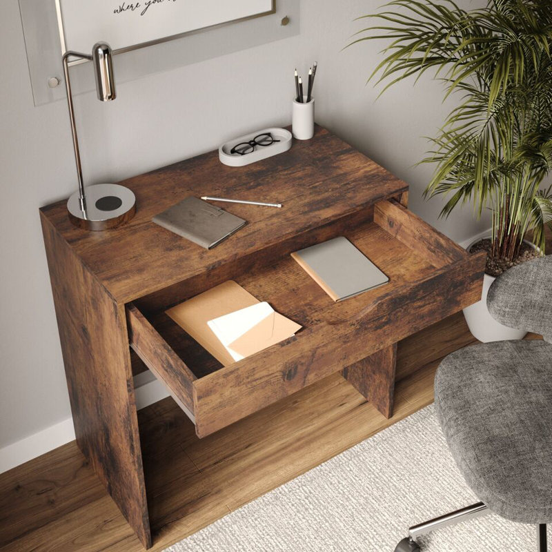 Wilma Writing Desk, Rustic Brown