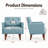 Faux Leather Armchair-1332716571