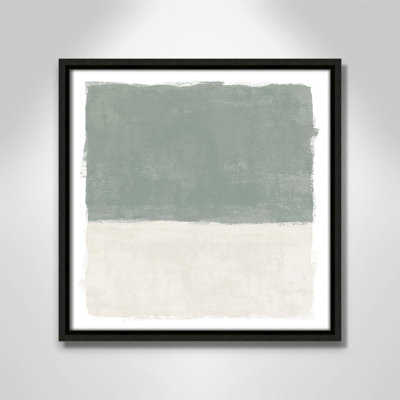«Sage Whisper I» par Natalie Carpentieri, Espresso, H 13,5 po x l 13,5 po