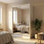 Armoire Jelinek 59 "avec tablettes réglables, tringle-2113722551-2105991398