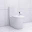 Toilette allongée une pièce - blanc-124934880