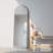 Hubba Metal Accent Mirror, Modern Decorative Wall Mirror