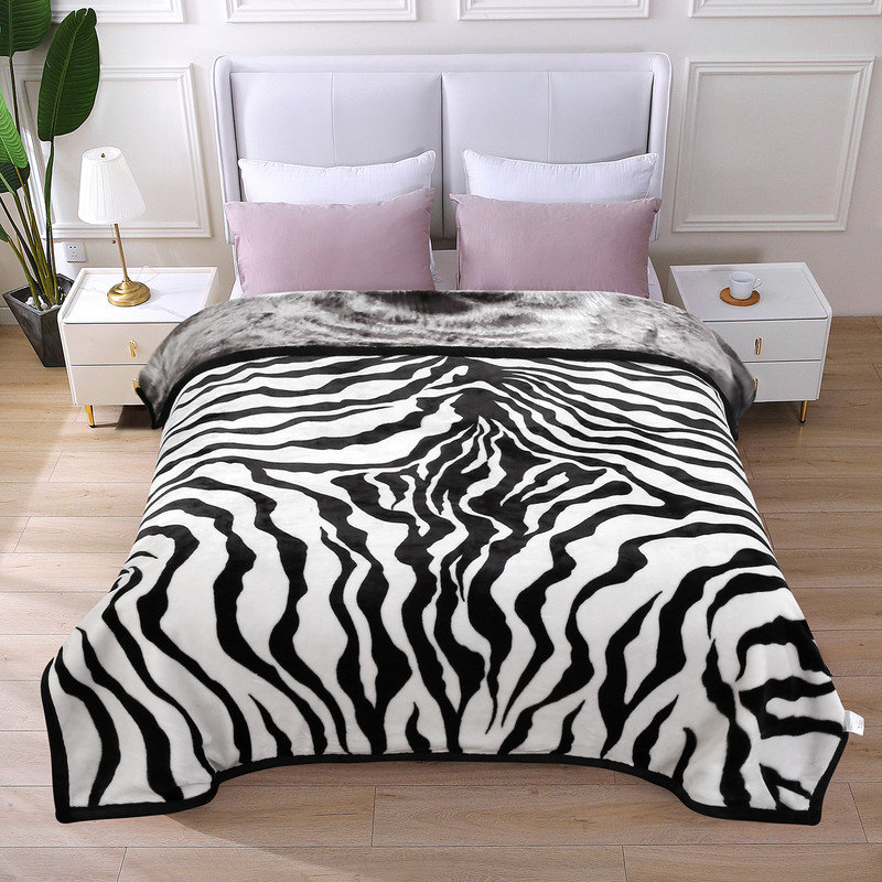 Couverture épaisse et moelleuse, couverture polaire double face, couverture épaisse et confortable pour la chambre à coucher