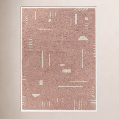 Morin Geometric Shag Rug