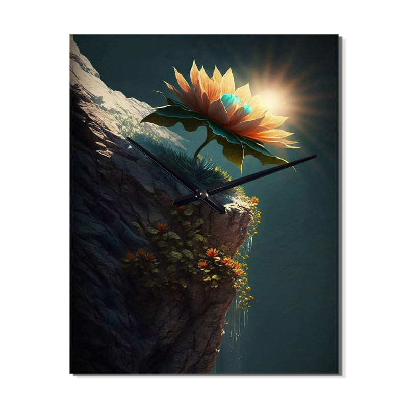 Horloge murale Dahlia, Très grand