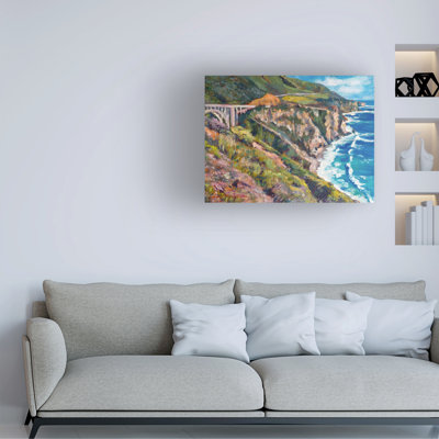David Lloyd Glover  RUGGED COAST BIG SUR Canvas Art
