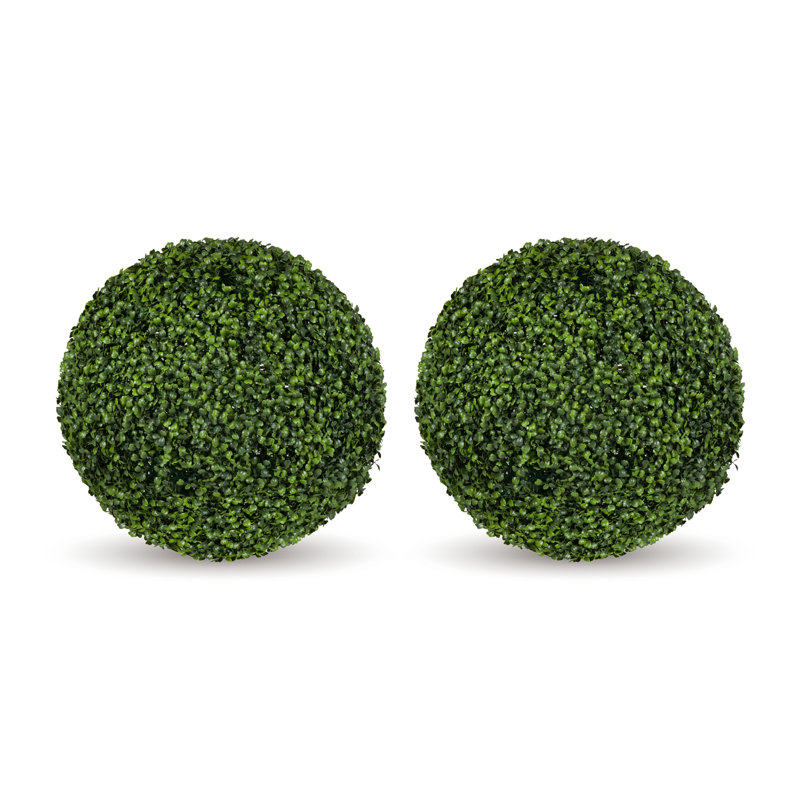 22 " H Faux Boxwood Topiary