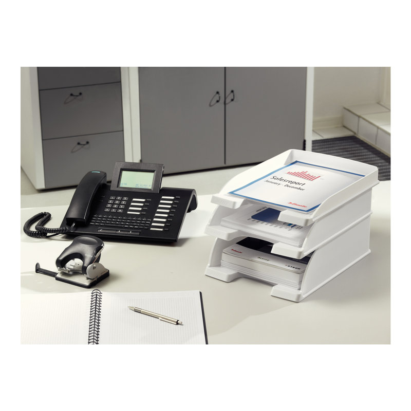 Plastic Paper Organiser, Clear