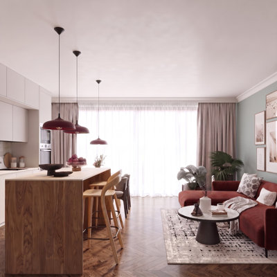 Pendant lamp GINA beige