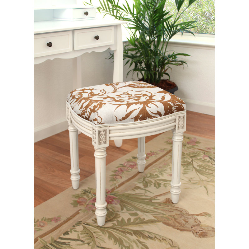 Tabouret de coiffeuse Caramel, Caramel