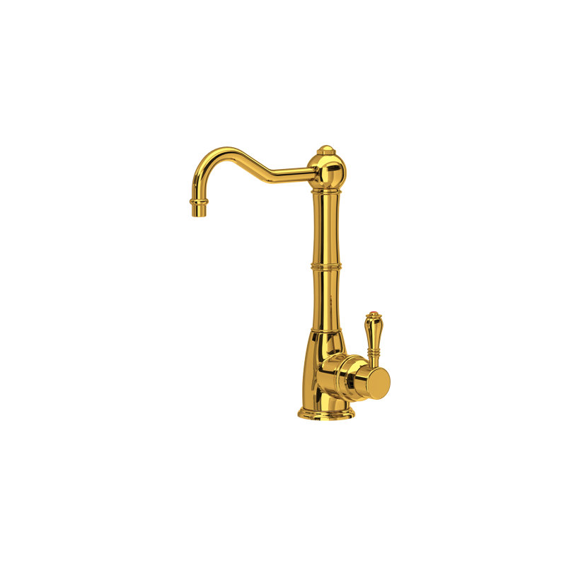 Acqui® Hot Water Dispenser with Accessories, Unlacquered Brass