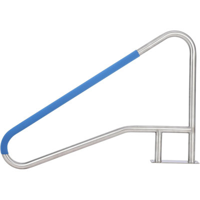 Barrière de piscine Barrière de piscine en acier inoxydable argenté 304 Acier inoxydable antirouille