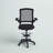 Modway Veer Drafting Chair - Reception Desk Chair - Flip-Up Arm Drafting Chair-29470321