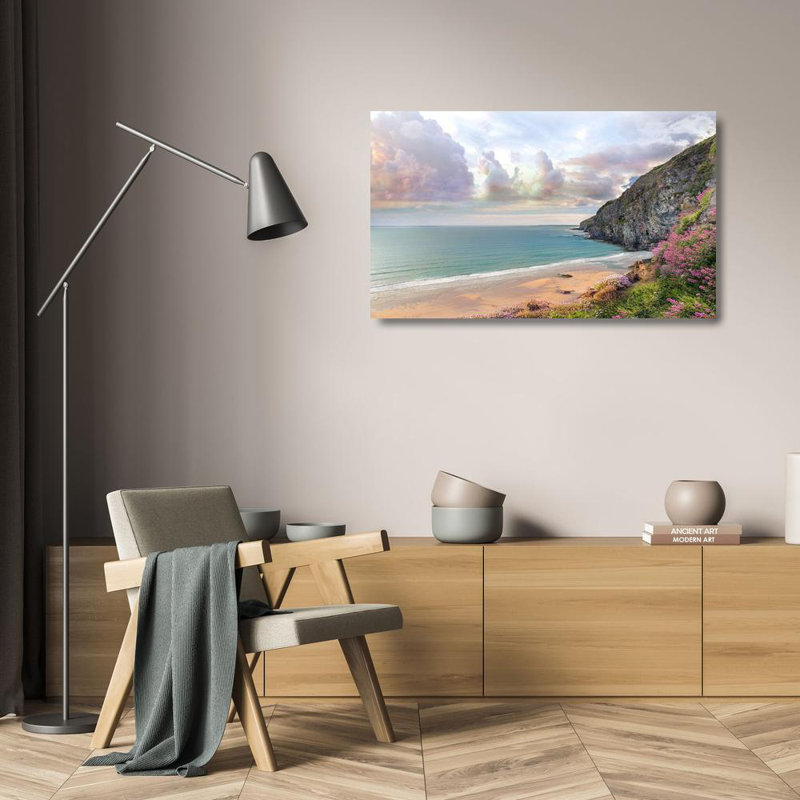 Art sur toile tendue Art Gallery, Calascibetta, Mike: Falaises du temps, H 16 po x l 24 po