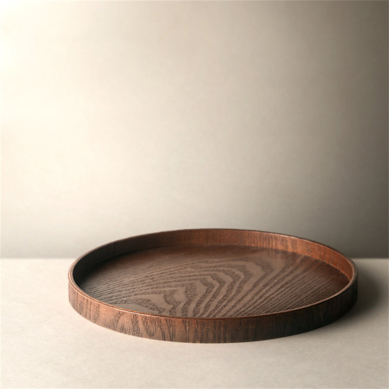 Domunique Wood Tray, 0.79" H x 10.63" W x10.63" D