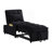 Tufted Single Pull-Out Sofa Bed with Adjustable Backrest And Pillows, Convertible Chaise Lounge-2080340205