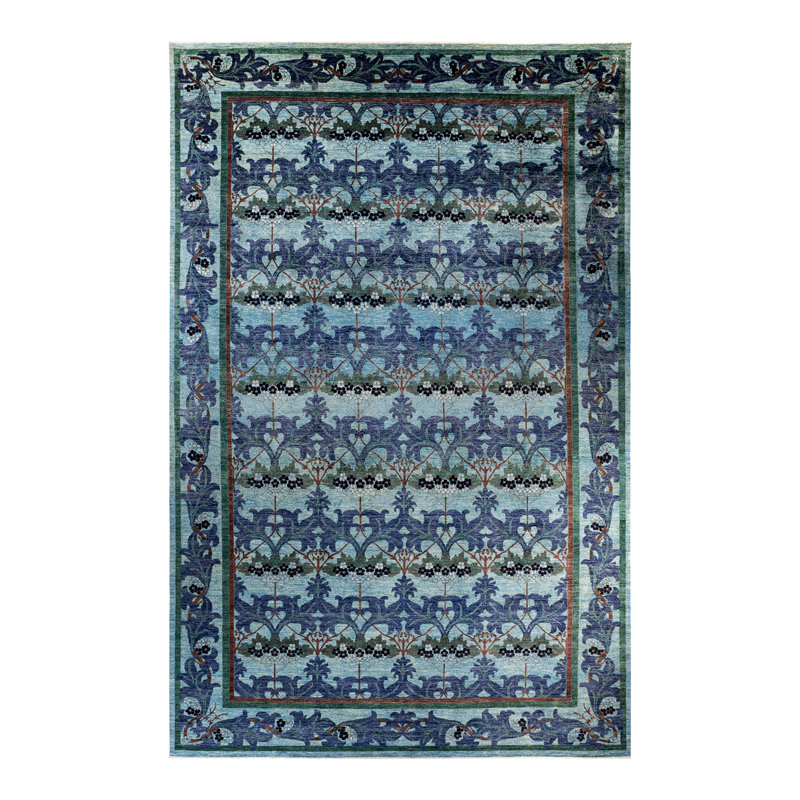 Arts & Crafts One-of-a-Kind 18' 1" X 11' 10" Hand Knotted Area Rug